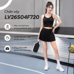 Chân Váy Thể Thao Pickle Ball, Tennis Thiết Kế Xếp Ly, 2 Lớp Tôn Dáng, Lớp Trong Có Túi Đựng Livan LV26S04F720 — ảnh 7