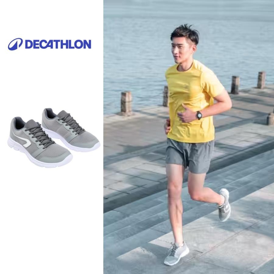 Giày chạy bộ nam DECATHLON run one siêu nhẹ màu xám size 39-46