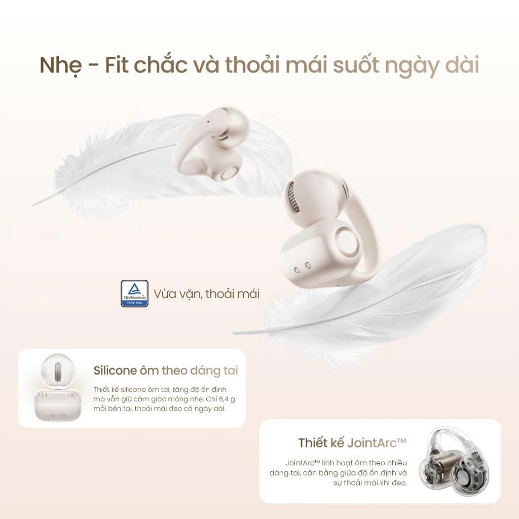 Tai nghe Bluetooth TWS SHOKZ OPENDOTS 2 Model E320 - Bảo Hành 24 Tháng - Hàng Chính Hãng | BigBuy360 - bigbuy360.vn