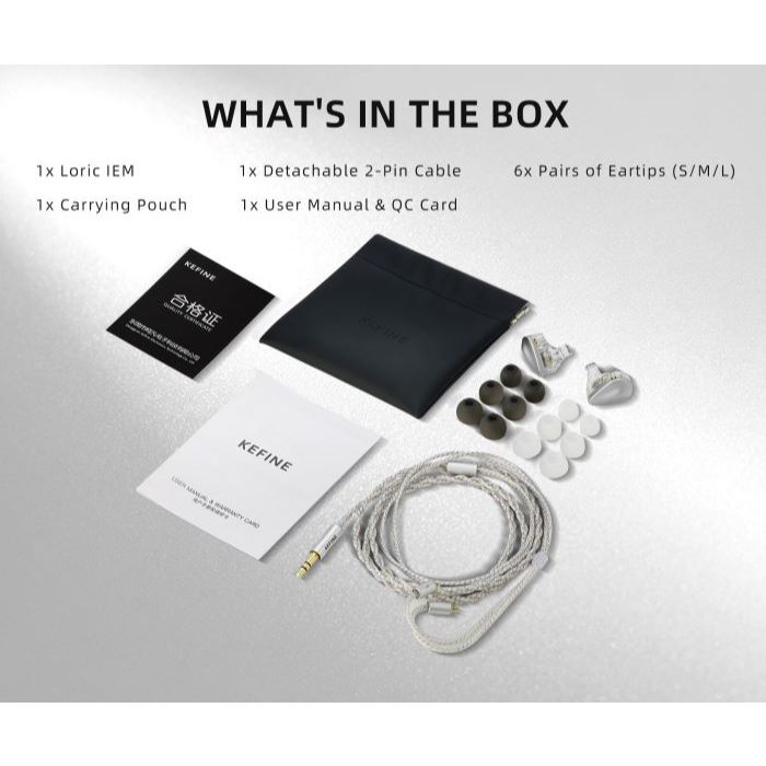[NC] Tai Nghe KEFINE LORIC | NGHE TẠP | Tai Nghe In-ear | Có Mic | BigBuy360 - bigbuy360.vn