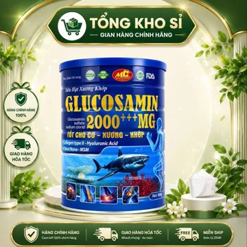 SỮA HẠT XƯƠNG KHỚP GLUCOSAMIN 2000+++ MG – DINH DƯỠNG BỔ SUNG CHO NGƯỜI TRUNG NIÊN, NGƯỜI CAO TUỔI