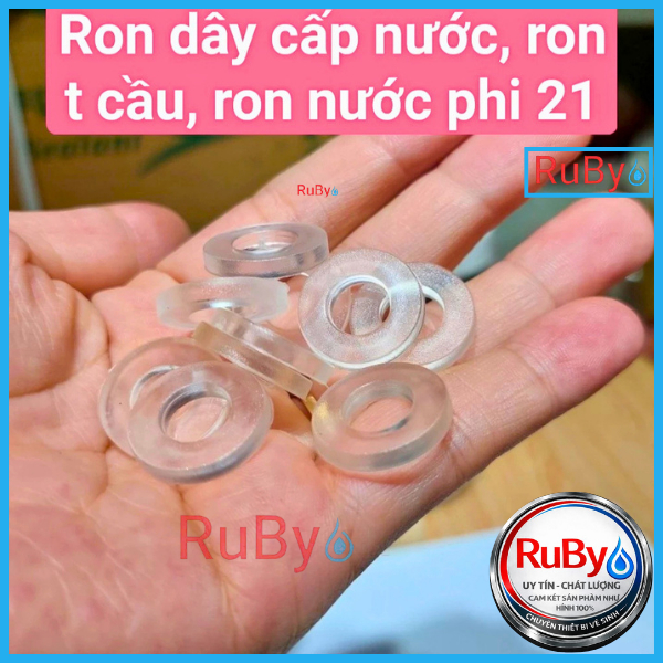 Ron Cao Su Nhựa 21/27 TBVS RuBy – Ron Chịu Nhiệt Cho Dây Cấp, Vòi Sen, Vòi Xịt | BigBuy360 - bigbuy360.vn