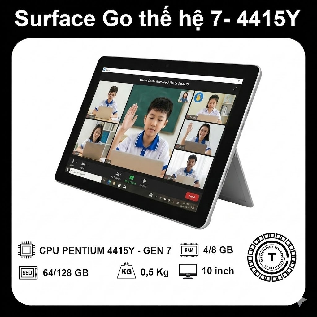 Microsoft Surface Go học tập giải trí văn phòng – RAM 8GB/128GB – Màn 10 in – Chuẩn Zin Nhật | BigBuy360 - bigbuy360.vn