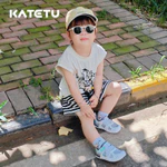 Giày tập đi cho bé hỗ trợ gót Katetu, bảo vệ bàn chân bẹt, thoáng khí, chống trơn trượt X4BEA28 — ảnh 8