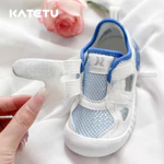 Giày tập đi cho bé hỗ trợ gót Katetu, bảo vệ bàn chân bẹt, thoáng khí, chống trơn trượt X4BEA28 — ảnh 5
