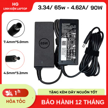 Dell Charger Inspirion – 65W, 90W