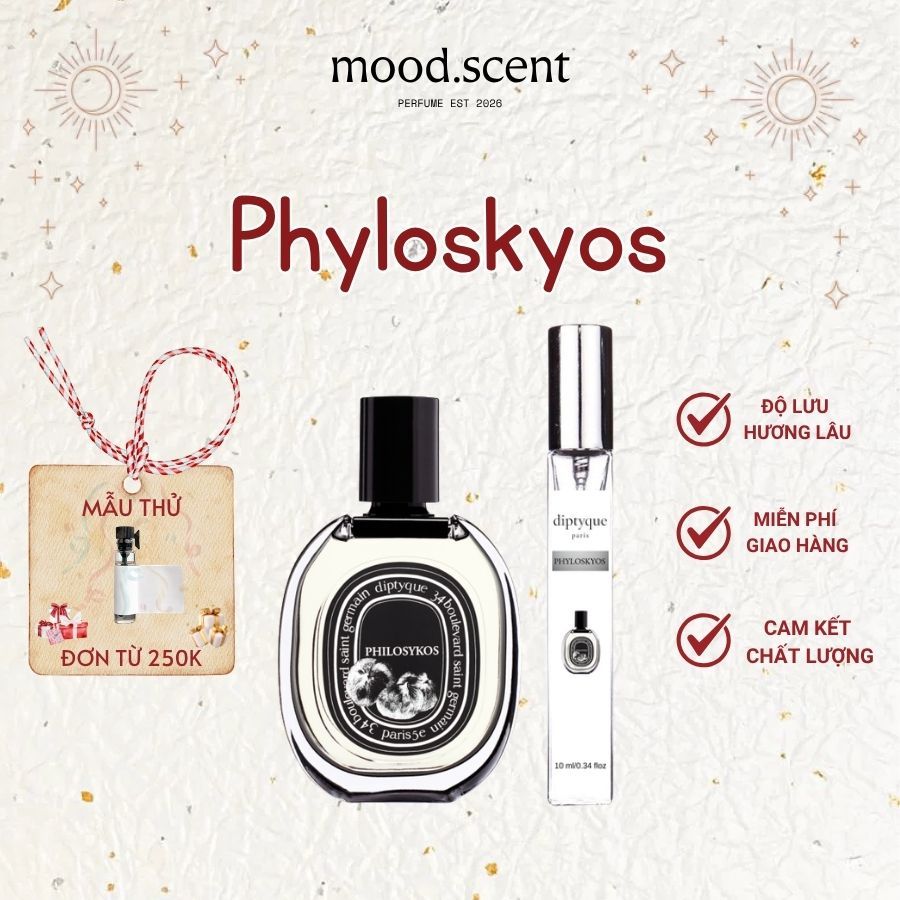 BST Nước Hoa Unisex Diptyque Fleur De Peau, L’Eau Papier, Orphéon, Do Son, Tam Dao MOOD SCENT, Nước Hoa Chiết 10ml | BigBuy360 - bigbuy360.vn