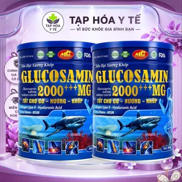 nhiều loại sữa hạt xương khớp Sữa Hạt Glucosamin Cho Người Trung Niên Cao Tuổi – Bổ Sung Dưỡng Chất Xương Khớp