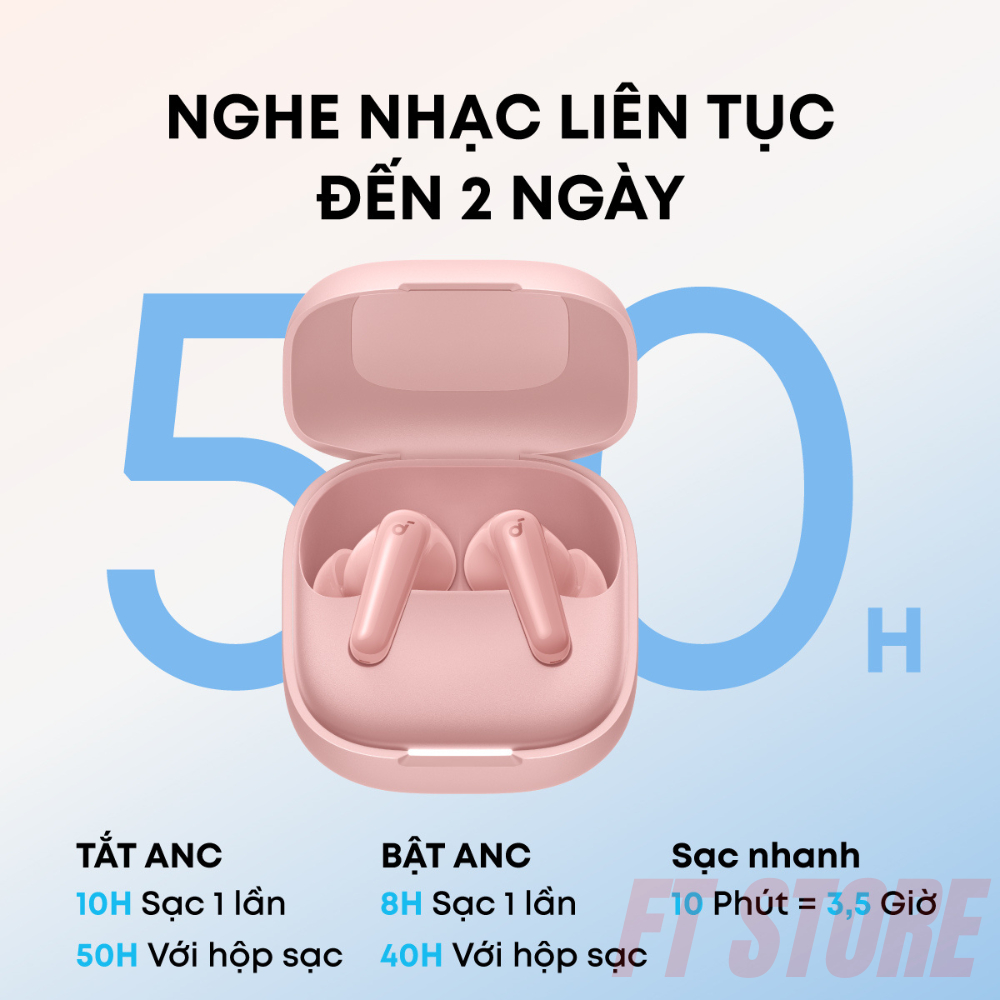 Tai Nghe Lẻ Tai Trái  Anker Soundcore R60i NC | ANC -52dB, Hi-Res LDAC, 6 Mic AI, Bluetooth 5.4, IP55 | BigBuy360 - bigbuy360.vn