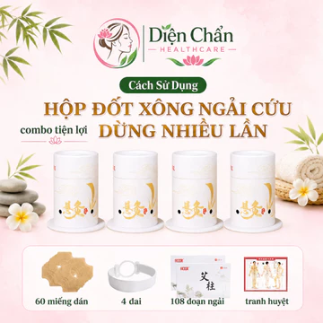 Hộp Đốt Xông Ngải Cứu Dùng Nhiều Lần, Cứu Ngải Mát Xa Châm Cứu .Hộp Giữ Nhiệt Hơ Ngải Cứu, Dụng Cụ Hơ Ngải Cứu Dán