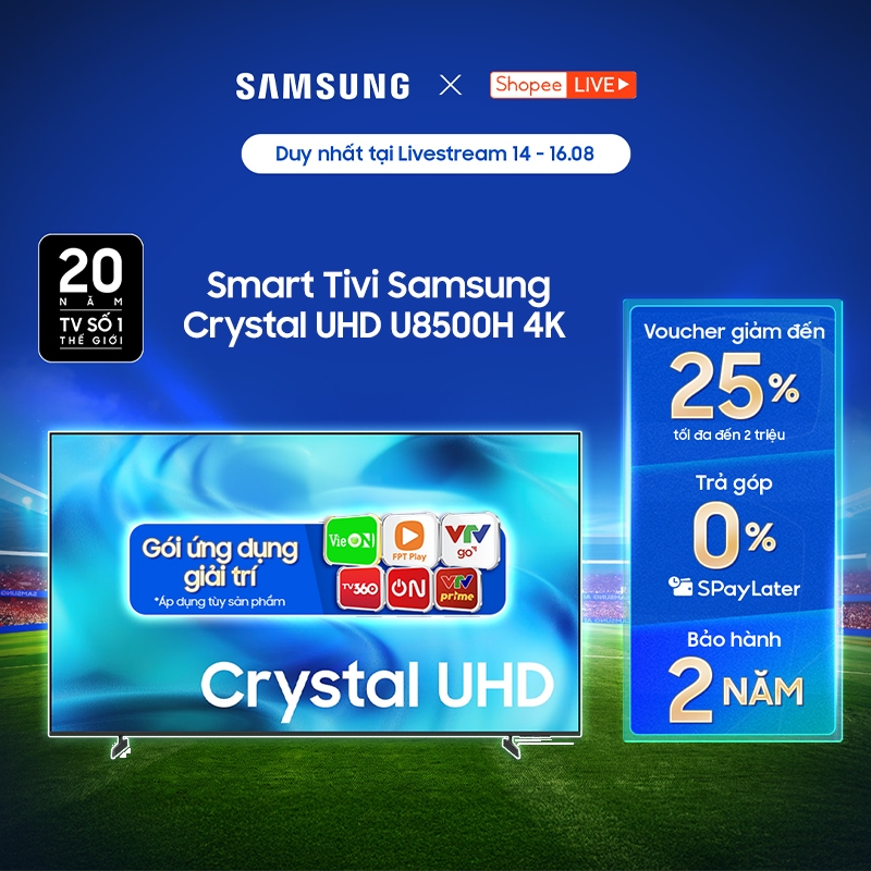 Smart tivi Samsung UHD 8500H 4K Vision AI
