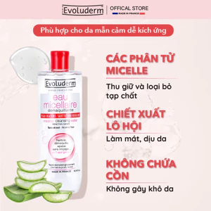 [LIVEstream] Nước tẩy trang EVOLUDERM MICELLAR 500ml