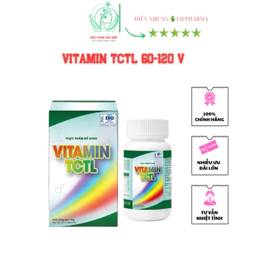[CHÍNH HÃNG] Viên Uống Bổ Sung VITAMIN TCTL PLUS Nữ Thị (Hộp 60-120 Viên) - Hỗ Trợ T.ang C.an, Ăn Ngon, Ngủ Ngon