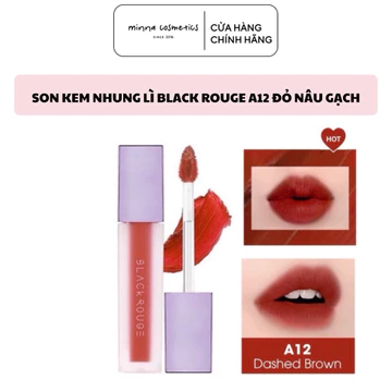 [Blackrouge] SON KEM LÌ SIÊU MỊN BLACK ROUGE A12