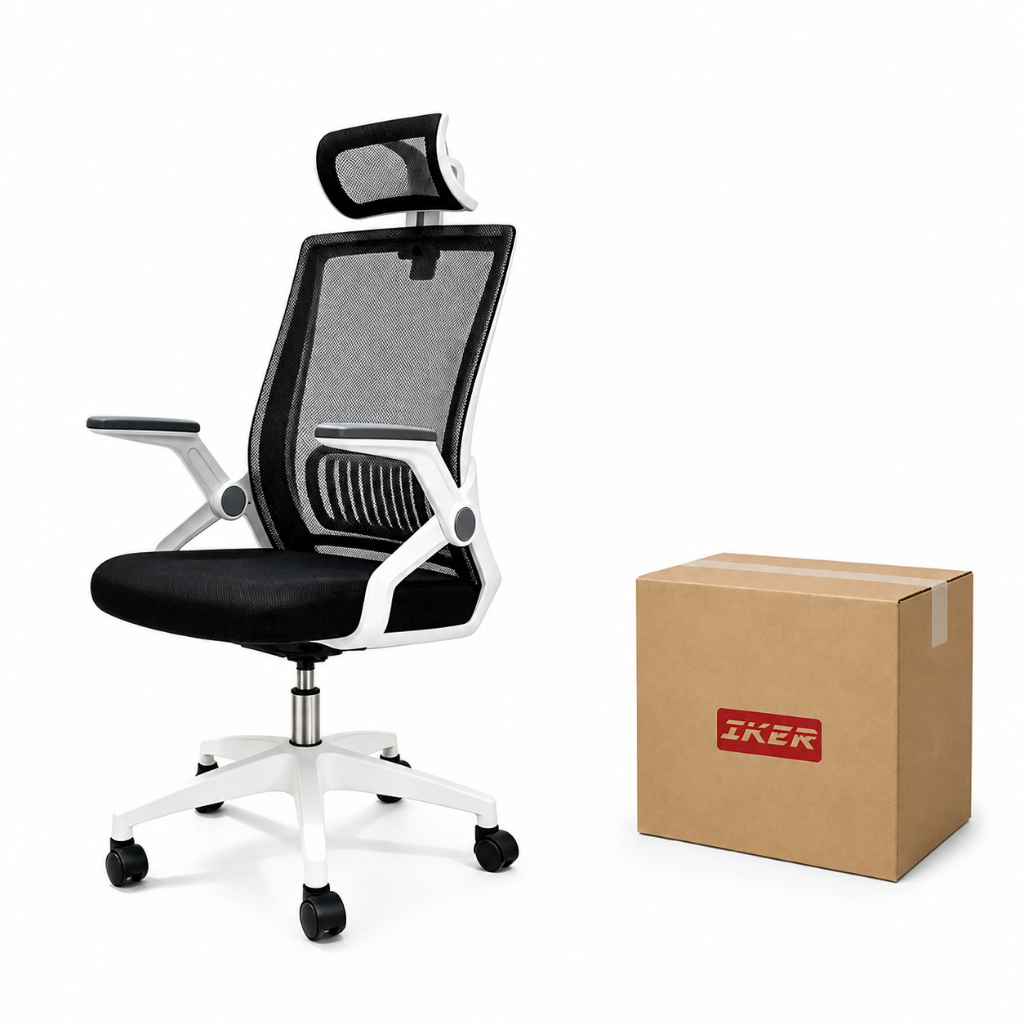 Ghế công thái học NOVA, ghế văn phòng lưng lưới cao cấp, nâng đỡ cột sống, xoay 360° | BigBuy360 - bigbuy360.vn