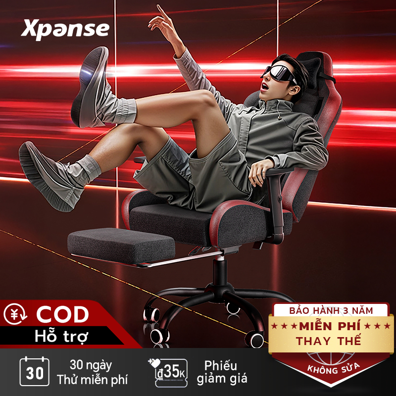 Ghế gaming Xpanse X20 Lưới thoáng khí độ bền cao,Đệm ngồi cao su thiên nhiên giảm áp,ghế công thái học ghế làm việc | BigBuy360 - bigbuy360.vn