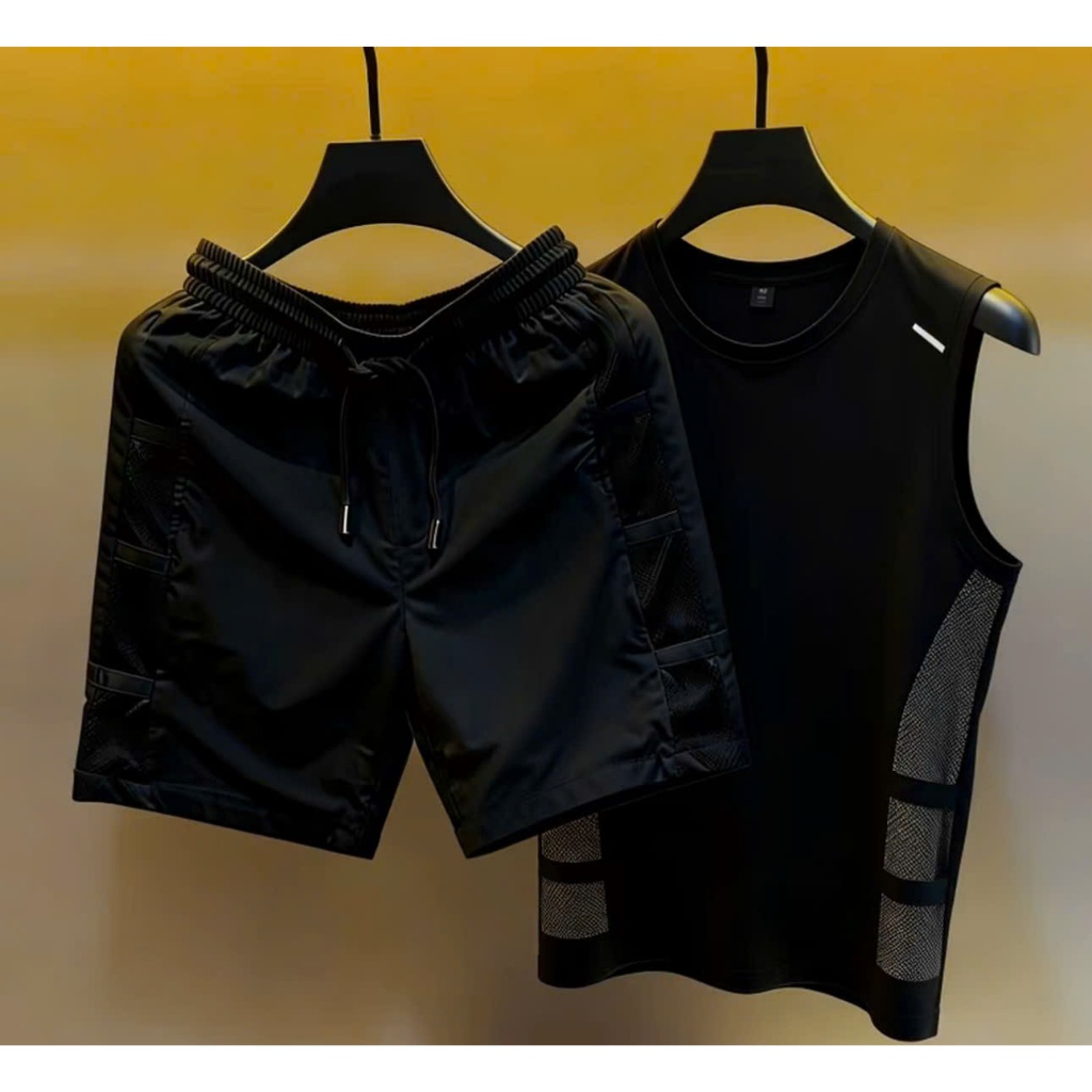BỘ BA LỖ TANK TOP NAM, chất vải thun lạnh co giãn 4c thoáng mát, thấm hútn đàn hồi tốt