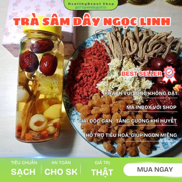 Trà Thảo Dược Tốt Xịn Xò từ Thiên Nhiên - Lợi Ích Sâm Dây Ngọc Linh (Đảng sâm)