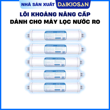 Bộ 5 Lõi Khoáng Nâng Cấp Daikiosan Dùng Thay Thế Cho Máy Lọc Nước