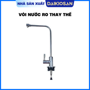 Bộ Vòi Nước Cong Đại Việt Inox 304 Chính Hãng Cho Máy Lọc Nước Daikiosan - Makano