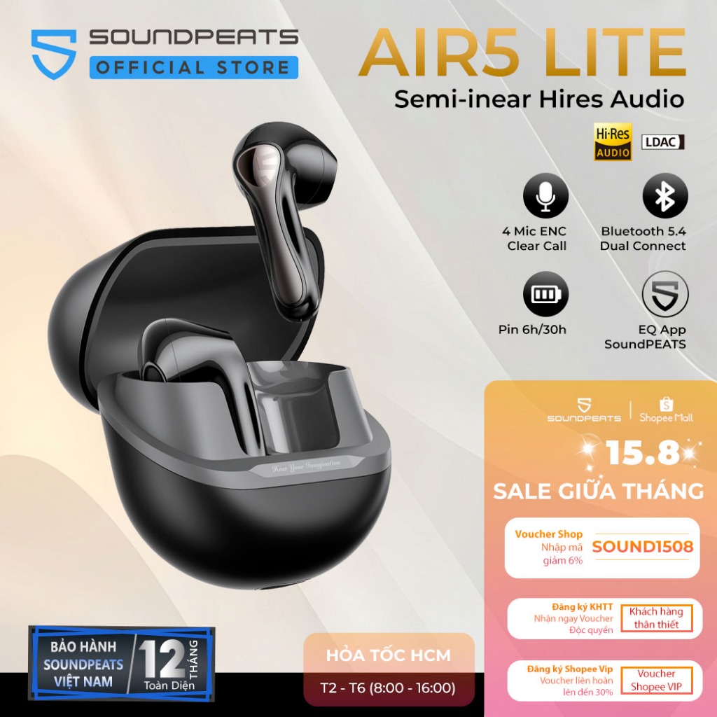 Tai nghe SoundPEATS Air5