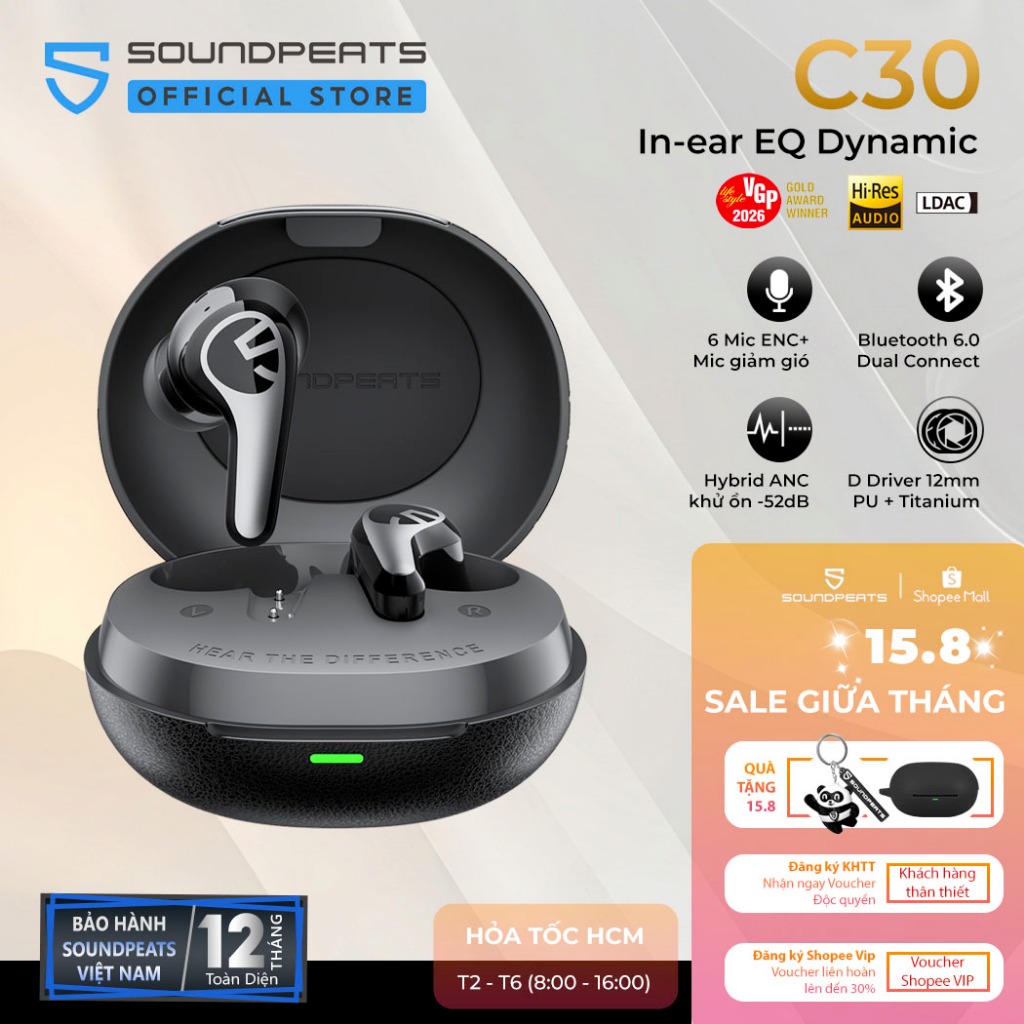 Tai nghe SoundPEATS C30