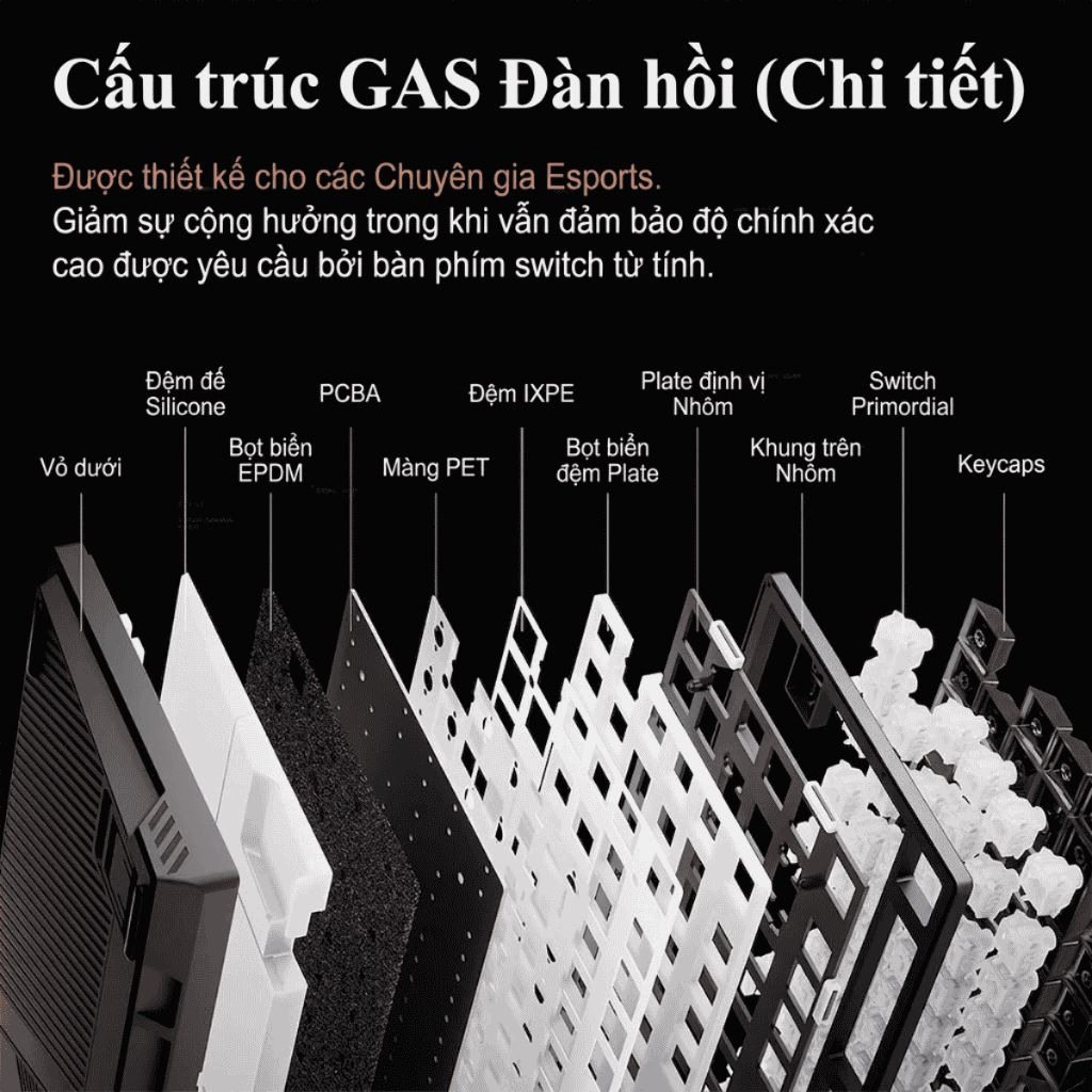 [CHÍNH HÃNG] Bàn phím cơ ATK RS7 Turbo HE RGB Hotswap Rapid Trigger (Magnetic Switch) - Bảo hành 12 tháng | BigBuy360 - bigbuy360.vn