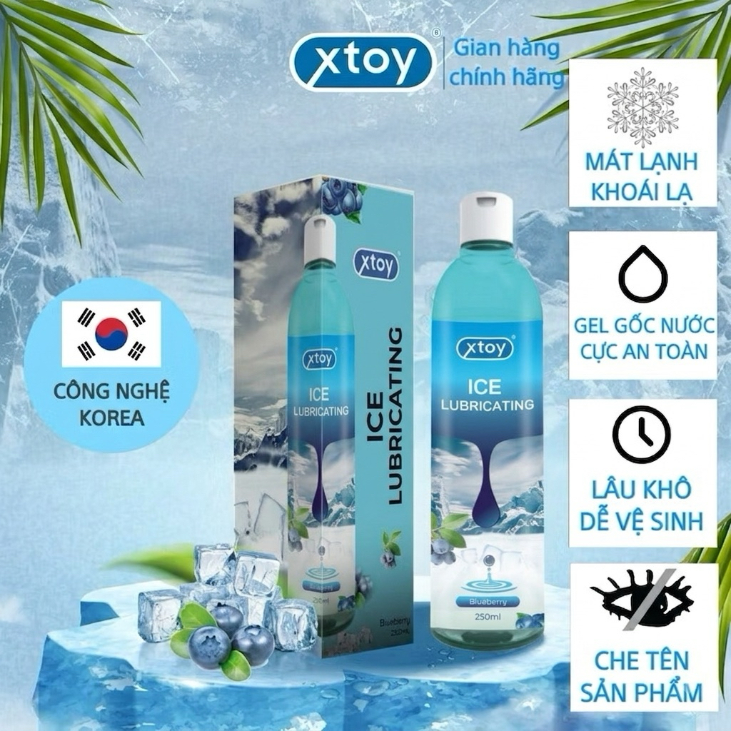 Gel bôi trơn quan hệ XTOY Lubricating, cảm giác the mát, ấm, lâu khô, siêu trơn, nhiều mùi hương, 7/85/200/250ml