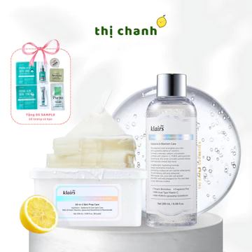 [MUA 1 TẶNG 5] Toner/ Toner Pad Dưỡng Sáng, Căng Bóng DEAR, KLAIRS Vitamin Essence Toner/ Toner Pad (Nhập Khẩu)
