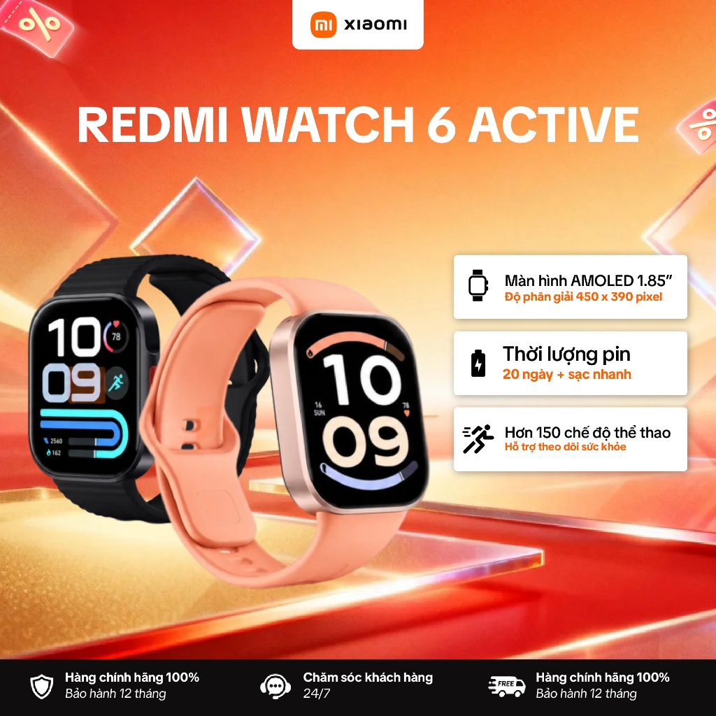 Vòng Tay, Đồng Hồ Thông Minh Xiaomi Mi Band 10, Mi Band 9 Series, Watch 5, Wact 6 Series - Bảo Hành 12 Tháng | BigBuy360 - bigbuy360.vn