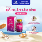 [Combo 4 tặng 2] Hồi Xuân Tâm Bình 40v Hỗ trợ tăng cường nội tiết tố nữ, giảm bốc hỏa, mất ngủ, nám sạm (Date 5/2027) — ảnh 7