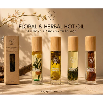 ORYX – Dầu Lăn, Dầu Nóng, Dầu Gió, Dầu HOT OIL – Dầu Xoa Bóp Massage – Dầu Làm Ấm – Dầu Gió Hương Thảo Mộc Việt Nam