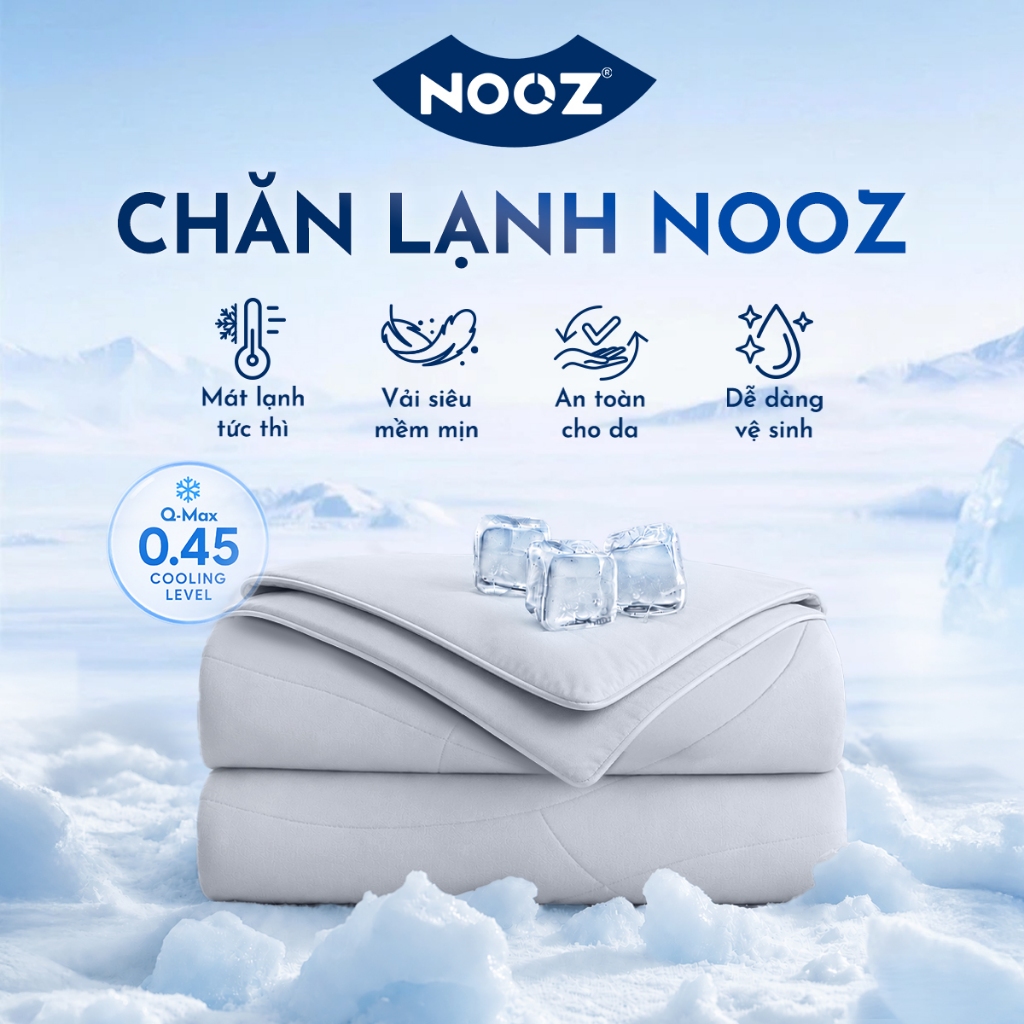 Chăn Lạnh NOOZ Icesilk N5 Chăn Mùa Hè Mát Lạnh Công Nghệ Làm Mát Tức Thì NOOZ Home Goods Bedding | BigBuy360 - bigbuy360.vn