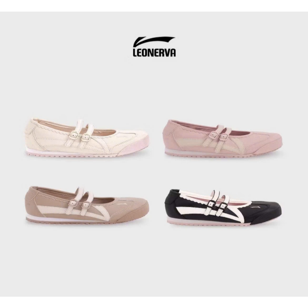 Giày Thể Thao Nữ LEONERVA AMORA Ballet - Giày Búp Bê Nữ Đế bệt Êm chân Siêu nhẹ Chính hãng (Tặng Tất) Link Pre-order