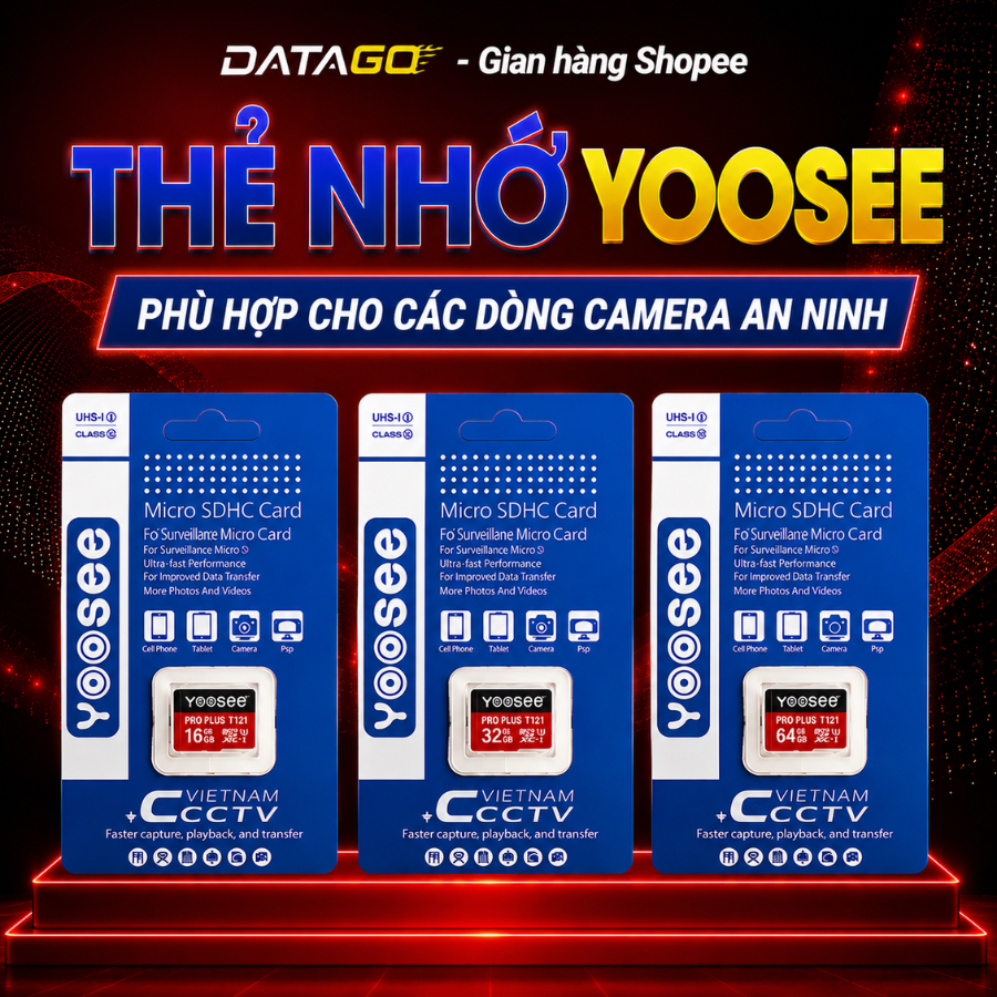 Thẻ Nhớ Chuyên dụng cho camera 128GB/64GB/32GB tốc độ cao 90mb/s class 10/u3 YOOSEE