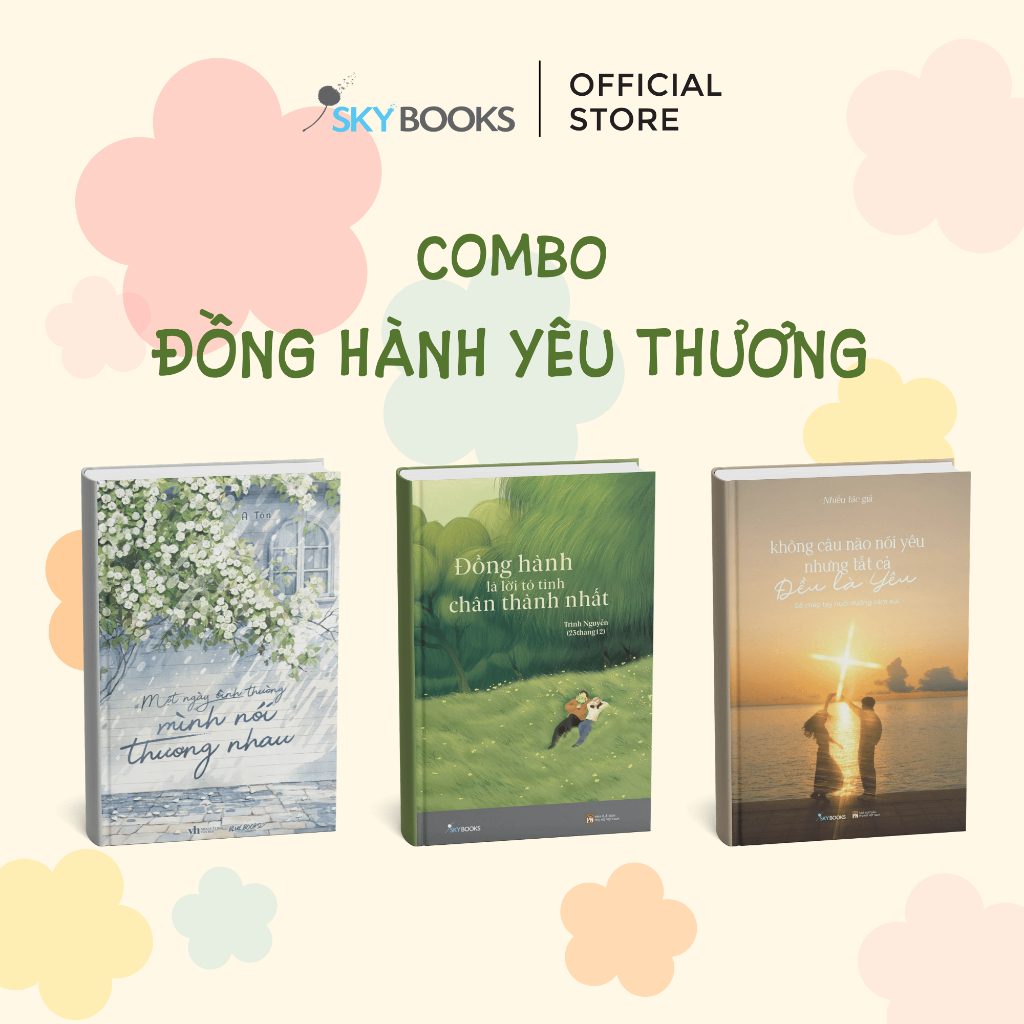 Sách - Combo Đồng Hành Yêu Thương