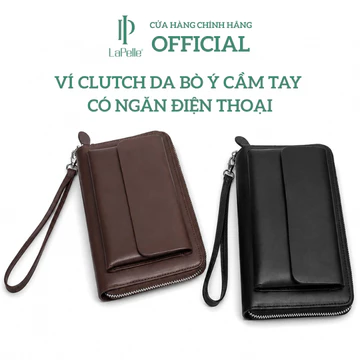 Women's Elegant Genuine Leather Clutch