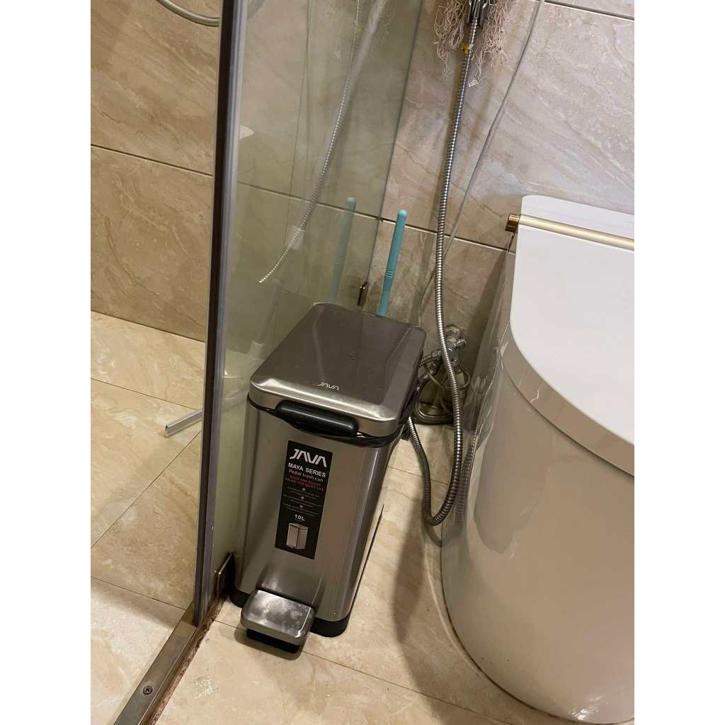 Thùng rác INOX thương hiệu Java, Fitis thanh lý móp nhẹ giảm giá từ 6 lít đến lớn Mega 40 lít | BigBuy360 - bigbuy360.vn