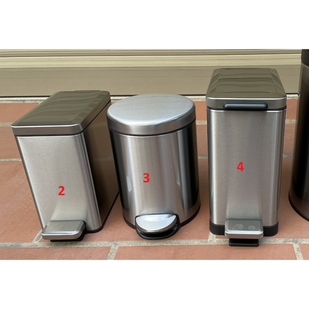 Thùng rác INOX thương hiệu Java, Fitis thanh lý móp nhẹ giảm giá từ 6 lít đến lớn Mega 40 lít | BigBuy360 - bigbuy360.vn
