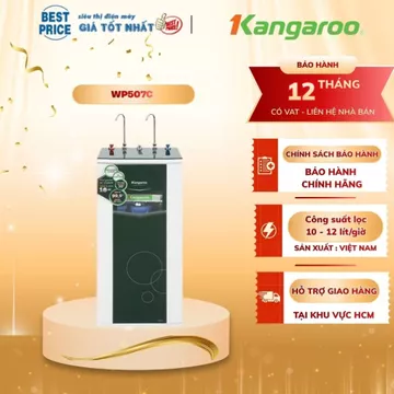KG10A3 Máy lọc nước RO nóng lạnh Kangaroo 10 lõi 2 vòi, 3 chức năng Nóng – RO – Lạnh KG10A3