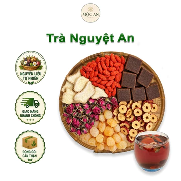 Trà Nguyệt An Mộc An Điều Hòa Kinh Nguyệt | Gừng Táo Đỏ Kỷ Tử Hoa Hồng Đường Nâu | Trà Thảo Mộc Gừng Đường Nâu