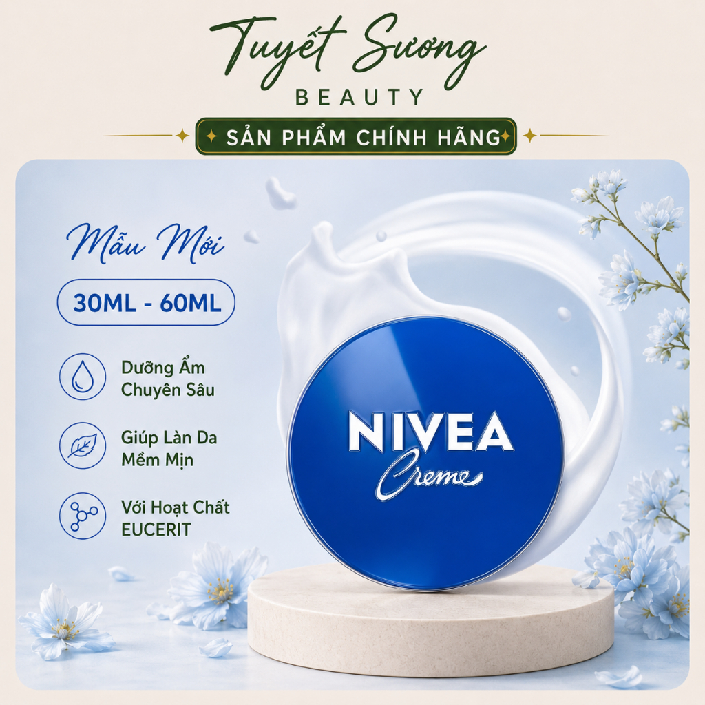 Kem Dưỡng Ẩm Da NIVEA Crème (60 ml)