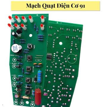 Mạch quạt thay thế cho mạch quạt cây Điện Cơ 91 (mạch ngắn, loại tốt)