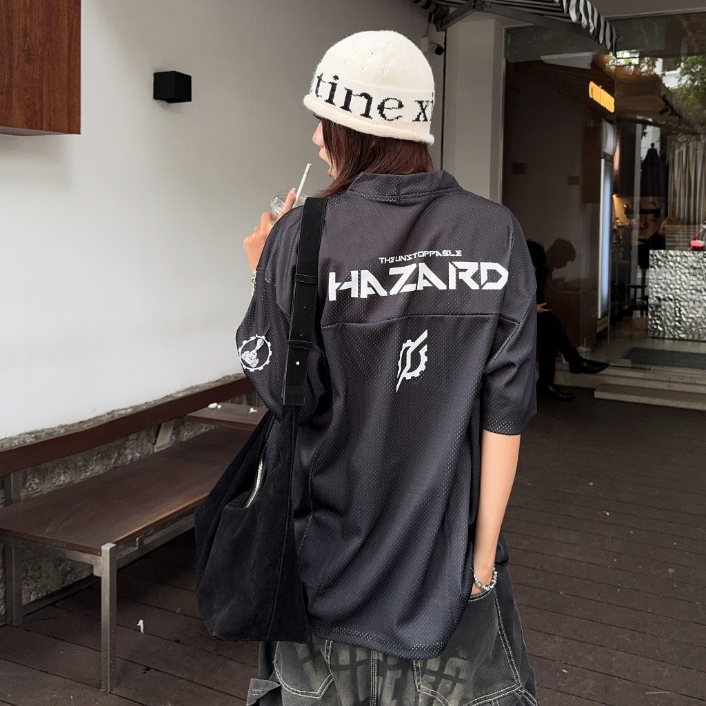 Áo Thun Thể Thao Hazard Jersey Nam Nữ Unisex Form Rộng Oversized | BigBuy360 - bigbuy360.vn