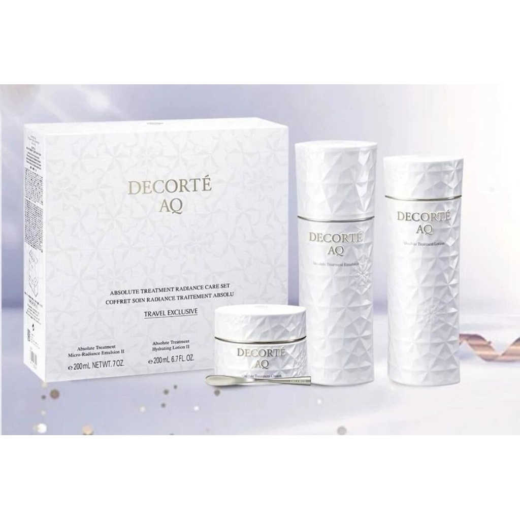 Set Dưỡng Da Decorté AQ Absolute Treatment Radiance Care | Shopee