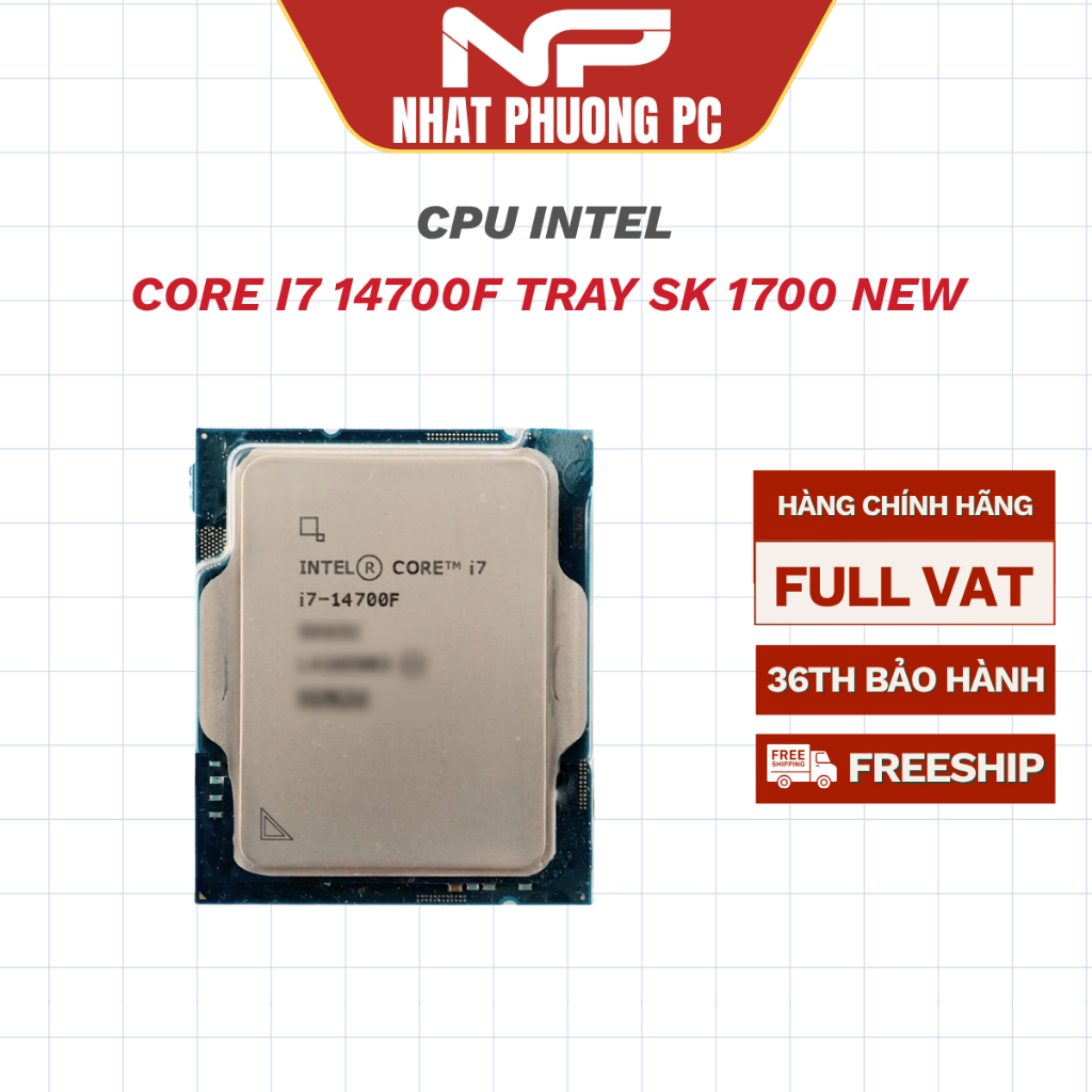 CPU INTEL CORE I7 14700F TRAY SK 1700 NEW | BigBuy360 - bigbuy360.vn