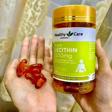 🍃💚 [HSD 02/2028] Tinh chất Mầm đậu nành Healthy Care Super Lecithin 1200mg 100 viên từ ÚC