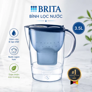 Bình Lọc Nước BRITA 3.5L Nhập Đức Chính Hãng Lọc Sạch Clo, Kim Loại Nặng, Giữ Vị Nước Tinh Khiết, BH 12 Tháng, Giadung