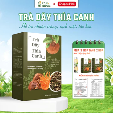 COMBO 3 Tặng 2 Trà Dây Thìa Canh Hộp 30 Gói Lọc Hàng Chính Hãng Đầy Đủ Giấy Tờ