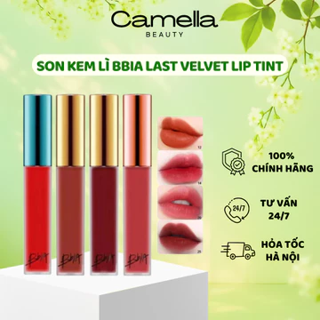 Son Kem Lì Bbia Last Velvet Last Lipstick Lâu Trôi, Bền Màu - Camella Beauty